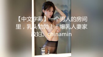 【中文字幕】一个男人的房间里，乳头勃勃！！爆乳人妻家政妇。chinamin