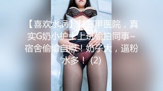 【喜欢水涡】某三甲医院，真实G奶小护士上班偷拍同事~宿舍偷偷自慰！奶子大，逼粉水多！ (2)