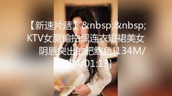 【新速片遞】&nbsp;&nbsp;KTV女厕偷拍黑连衣短裙美女❤️阴唇突出的肥鲍鱼[134M/MP4/01:13]