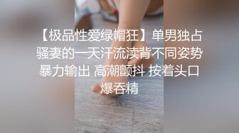 【极品性爱绿帽狂】单男独占骚妻的一天汗流渎背不同姿势暴力输出 高潮颤抖 按着头口爆吞精