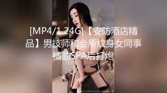 [MP4/1.24G]【安防酒店精品】男技师和会所纹身女同事精油SPA后打炮