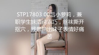 STP17803 00后小萝莉，兼职学生妹清纯乖巧，丝袜撕开抠穴，残暴输出妹子表情好痛苦