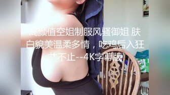 高颜值空姐制服风骚御姐 肤白貌美温柔多情，吃鸡后入狂艹不止--4K字幕版